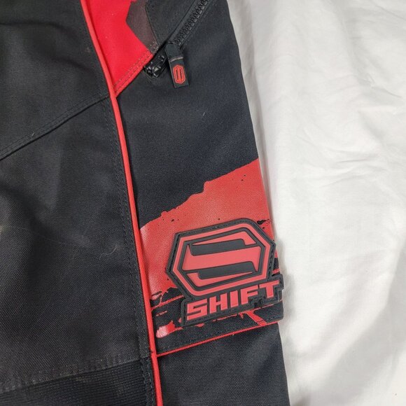 Shift Recon Mens 28 Black Red Recon Riding Pants Motorcycles Motocross Riding - Picture 6 of 7